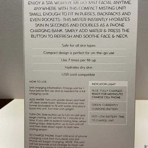Facial hydration mister - Picture 3 of 5